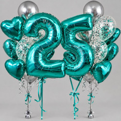 Шары-цифры «25»